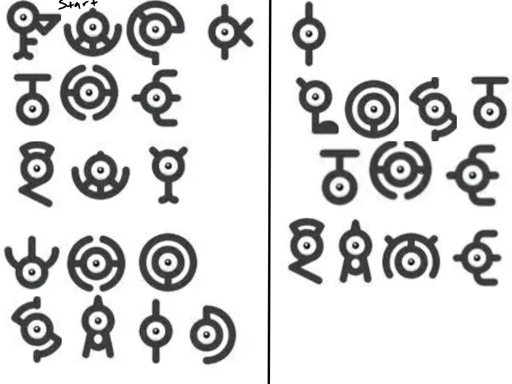 Unown pokemon